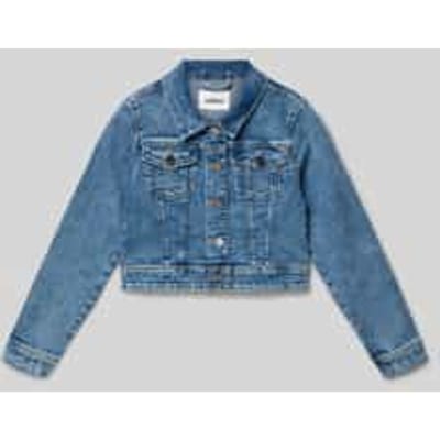 s.Oliver Jackets Indoor Blue Denim Maat: 146/152 | Jassen Outlet | Unisex | Blauw