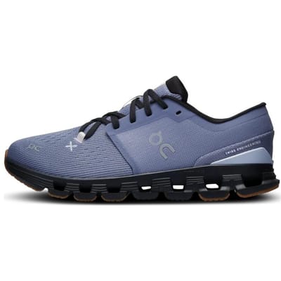 ON Cloud X 4 Feather Black Dames Sneakers Blauw 3WE30072545 36 gray