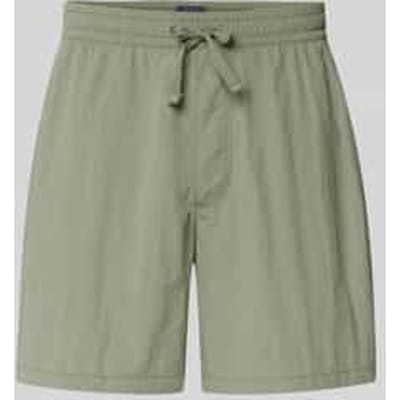 regular fit sportshorts met tunnelkoord