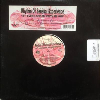 12-inch Plaat RHYTHM OF SENSUAL EXPERIENCE - If I Ever Lose My Faith In You SIAEDB123 DREAM BEAT 1999 Italië Dance & Electronica Gebruikt pink