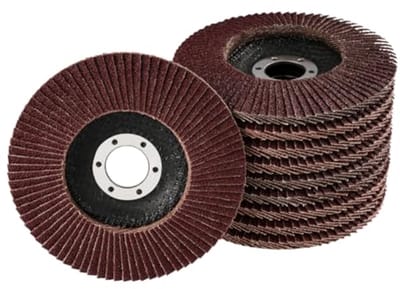 Gemengde Lamellenschijven - 20 stuks Ø 115 mm x 22,23 mm - 40/60/80/120 Korrel voor Haakse Slijper