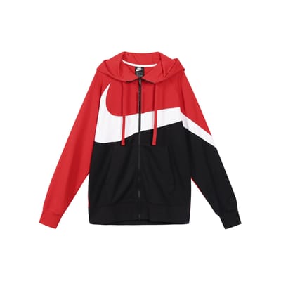 Veste à capuche zippée Nike Big Swoosh Homme Vêtements d'extérieur Rouge AR3085-657 XXL red