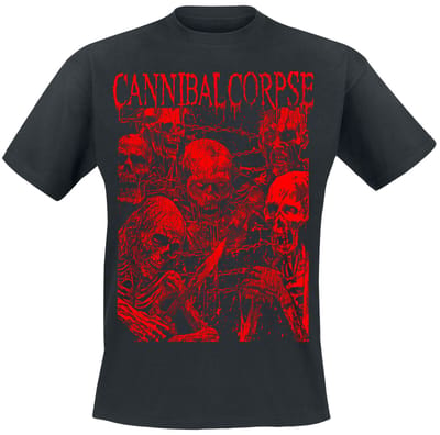 Cannibal Corpse T-shirt - Undead March - S tot XXL - voor Mannen - zwart