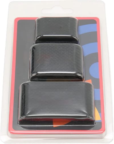 Siliconen Haartrimmer Straps, 3 Stuks Zwarte Antislip Grip Clips voor Kappers, Hittebestendige Covers en Haarmat voor Professionele Haarverzorging