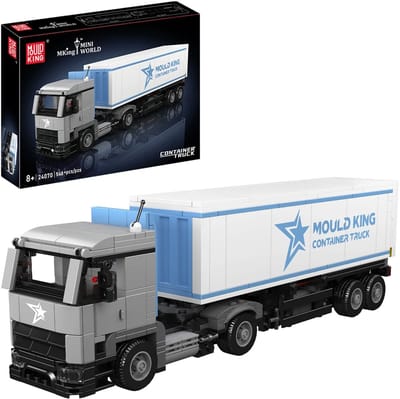 Mouldking 24070 - Vrachtwagen - Bouwset - Past op bekende blokjes - 548 onderdelen - Mini world series