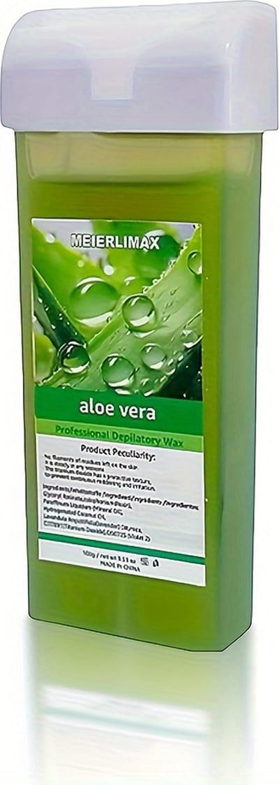 1X Aloe Vera harspatronen wax cartridges navullers Roll-on Aloë Vera - 100 ml