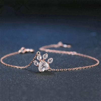 Nieuwe Mode Armband Sieraden Kwastje Kat Hond Poot Klauw Armband Schattige Dier Armbanden Voor Vrouwen Pulseras