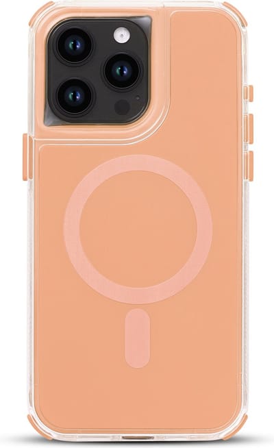 Casemania Hoesje Geschikt voor Apple iPhone 16 Pro Max - Roze - Liquid Armor Case - Geschikt voor MagSafe