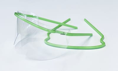 Spatbril / Veiligheidsbril / Beschermbril - 2 Stuks Lime Groen - Past ook over correctiebril