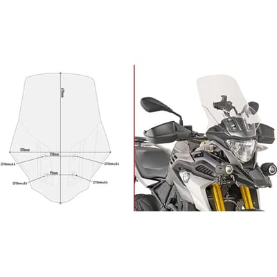 Motorfietsbel Givi Bmw G 310 Gs (17 À 19)