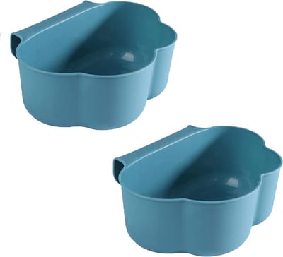 Set van 2 keukenkastdeur hangende afvalbakken, commode-organizer om op te hangen, opvangbak voor keukenafval, keukenafvalbak voor opslag van huishoudelijk afval