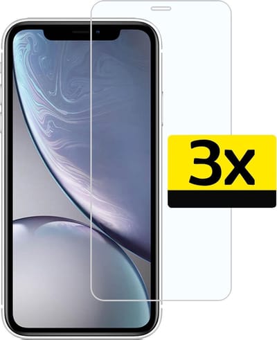 Screenprotector - Geschikt voor Apple iPhone Xs Max - 3 Stuks - Volledige Dekking - Beschermglas - Gehard Glas - Tempered Glass - Screen Protector
