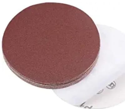 Dailygoods - MACHSWON 6 inch PSA zelfklevende zandvellen aluminiumoxide schuurpapier voor het polijsten van meubels, hout, metalen schuurschijf 60 korrelgrootte 10 stuks