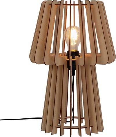 Nordlux Groa-tafellamp-E27-blank hout