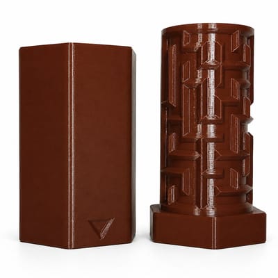 Labyrint Spaarpot Puzzeldoos – Escape Box Geldkist – Breinbreker met Geheimvak – Educatief Cadeau voor Kinderen en Volwassenen – 6 × 6,7 × 11 cm – Bruin