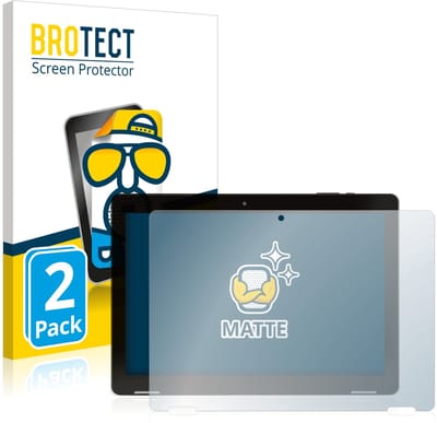 BROTECT - Screenprotector voor Hannspree Pad Apollo 2 - Folie Beschermfolie matte 2 Stuks