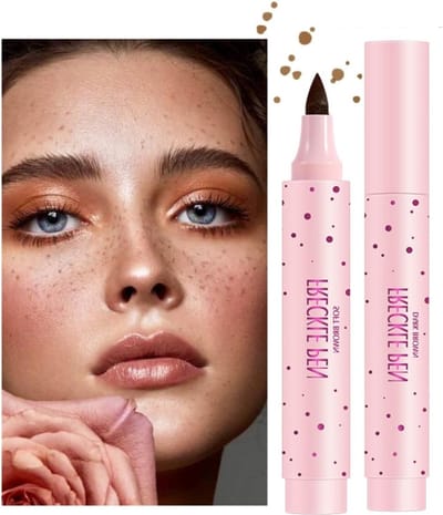 Waterproof freckle pen voor een natuurlijke look - Lichte bruine tint voor dunne sproeten en langdurige make-up