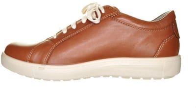 Jomos Cognac Herensneaker Met Veters En Rits maat 39