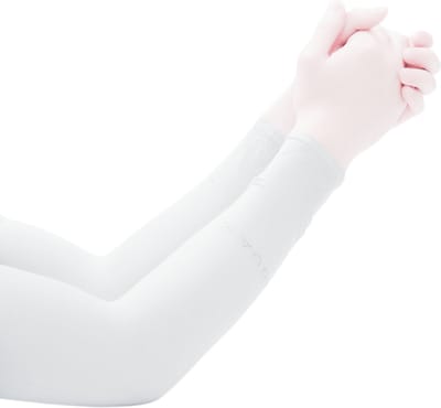 Nivard Polswarmers - Armwarmers Dames & Heren - Armstukken - Wit