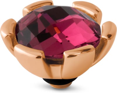 Melano Twisted Secured Steentje Fuchsia | Rosé