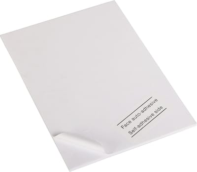 Schuimdozen Verpakking - Zelfklevende Platen - Modelleren Decoratiewerk - Licht en Bewerkbaar - 50 x 65 cm - Wit