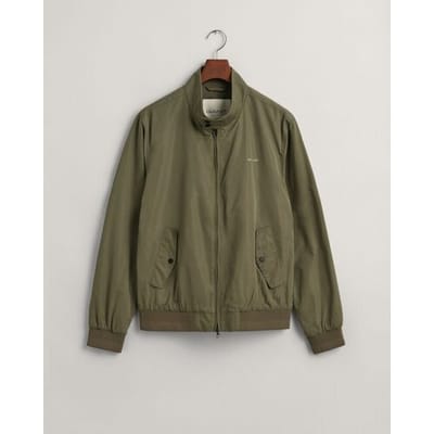 Gant Lightweight Harrington Jacket Juniper Green / male