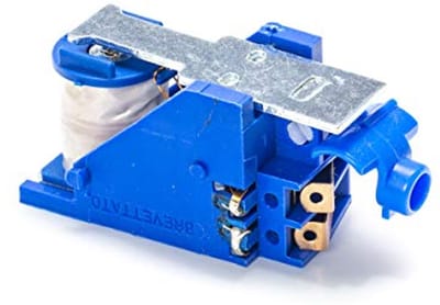 Spoelgroep voor elektrisch slot 12V - Rechterhand met blauwe nylon houder