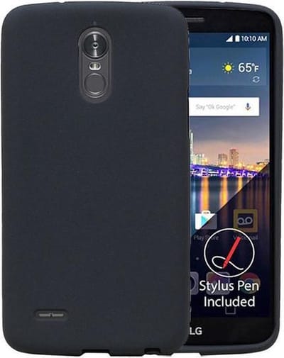 BestCases.nl Grijs Zand TPU back case cover hoesje voor LG Stylus 3 / K10 Pro