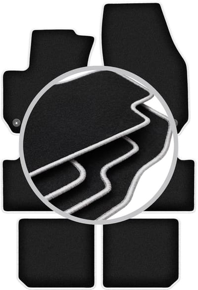 CARLUX-SILVER automatten voor: Opel Zafira B minivan (2005-2014)