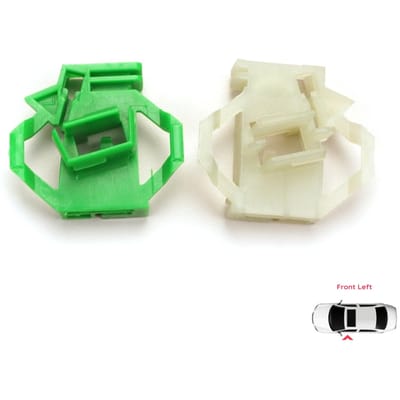 BWR35+BWR62 Raammechanisme Clips Voor Links voor VW Polo Classic Caddy 2-zitter Cordoba 1 Ibiza 2 Inca Skoda Octavia 1U 6K4837401