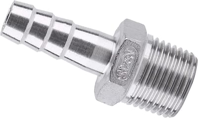 Snelle Slangverbindingen van 304 RVS, Tuinslang Koppelingen, Slangadapters voor Lucht- en Waterverbindingen, 1/2''*12mm