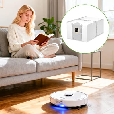 10 stuks stofzuigerzakken voor Deebot X8/X9 Pro Omni T50/T50 Pro/T50 Max Pro Omnis T80 Omni, hoogwaardige reservezakken en accessoires voor efficiënte reiniging
