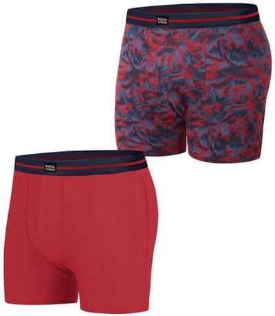 ATLAS FOR MEN - Set van 2 originele stretchboxershorts - Heren - Verkrijgbaar in grote maten - 4XL
