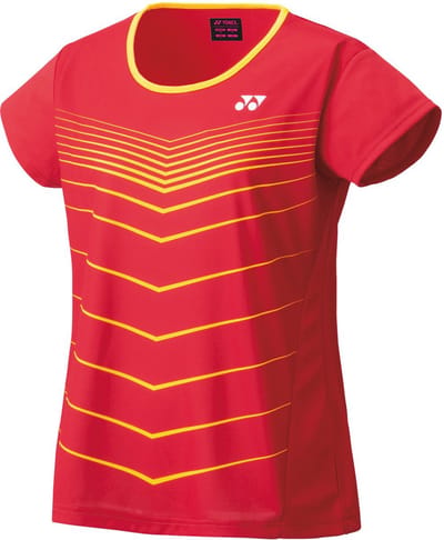 Yonex 16518EX dames badminton tennis sportshirt - rood - maat L