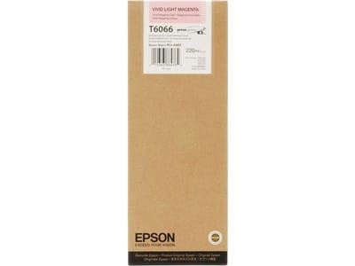 Epson T6066 inktcartridge vivid licht magenta hoge capaciteit (origineel)