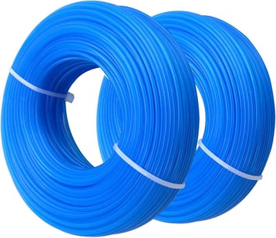 Grastrimmer Spoelen - Maaidraad Set - Tuin Onderhoud - Rond Nylon Profiel - 60 Meter Totaal - Blauw