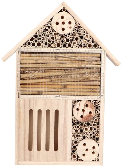 insectenkamer Insectenhabitat Bijenhuis Nestkast insectenhuis Voor insecten Voor tuin Voor bijen Voor buiten(Type A)