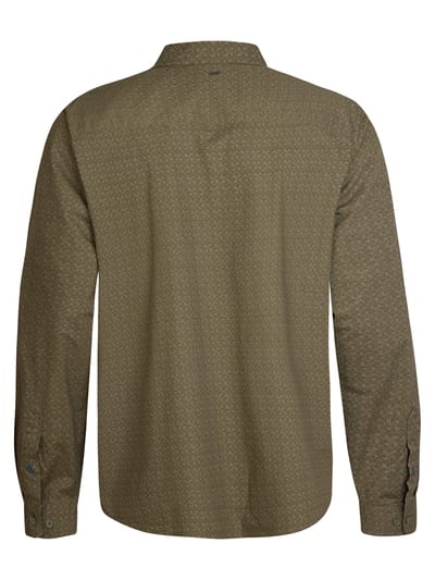 Petrol Industries - Heren Oversized Effen Overhemd Bayfield - Groen - Maat 4XL