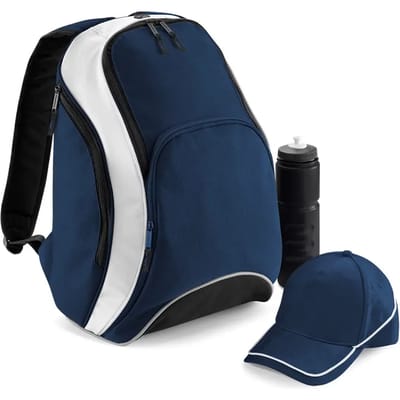 Bagbase Teamwear Rugzak French Navy/White 21 Liter