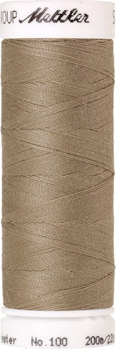 Amann Mettler Seralon Naaigaren – Stone (0379) – 200 m – No. 100 – 100% Polyester – Per Stuk