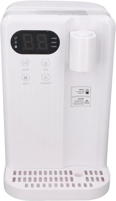 Heetwater Dispenser - Waterkoker - Snel Water Verwarmen - Instelbare Temperatuur - 3 Liter - Wit