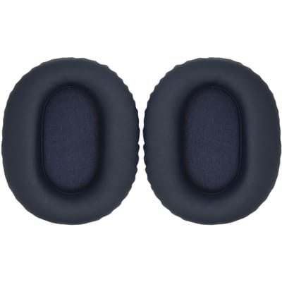 2 pièces Coussinets d'oreille de remplacement Cuir protéiné doux Mousse d'isolation phonique Coussinets d'oreille épaissis pour WH