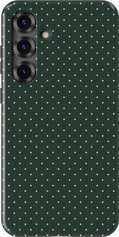 Micro Dots Tough Hoesje Samsung Galaxy S25 Plus | Geschikt Voor Mag | Stippen Motief Backcover Samsung Galaxy S25 Plus Pine Pins