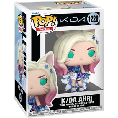 League Of Legends K/DA Ahri vinylfiguur 1220 Unisex Funko Pop! - Neutraal - Standard