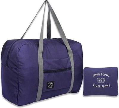 Duffelbag - Reistas - Sporttas - Opvouwbare Reistas - Weekendtas - Donkerblauw
