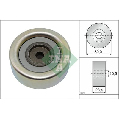 Schaeffler Ina Rondsel/geleiderpoelie, V-riem INA 532 0933 10