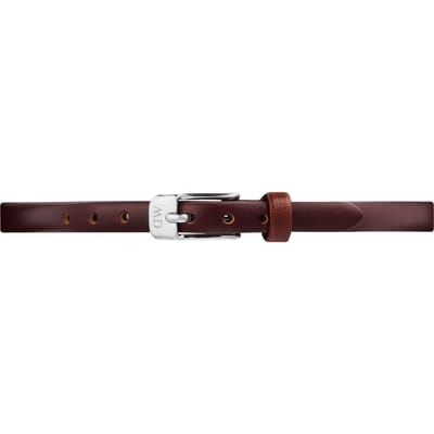 Daniel Wellington DW Strap Leather 6mm Silver