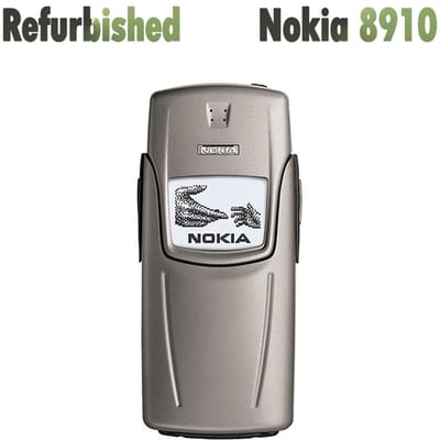 Gerenoveerde Nokia Originele Nokia 8910 2G Ontgrendeld Mobiele Telefoon Met 1 SIM Simple Set zwart