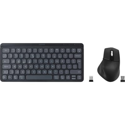 BlueBuilt Bluetooth Toetsenbord Premium Mini + Imperium Ergonomische Bluetooth Muis