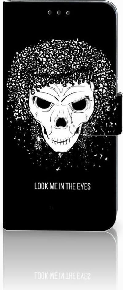 Telefoonhoesje met Naam Huawei P30 Pro Skull Hair